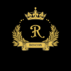 black and gold vintage jewelry store logo